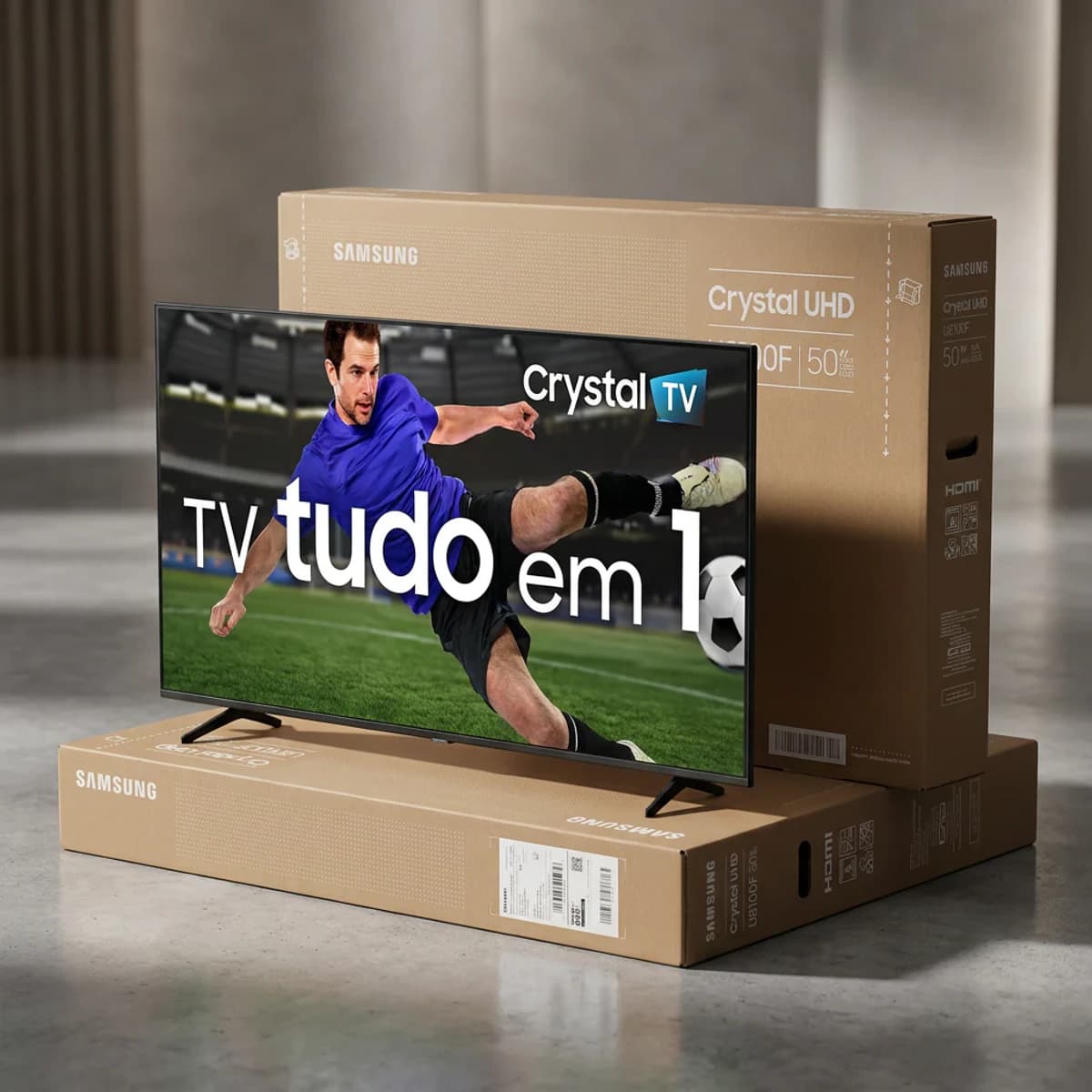 Smart TV Samsung 50" Crystal UHD U8100F — foto principal