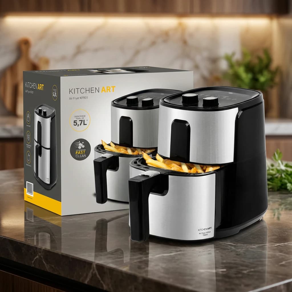 Air Fryer Kitchen Art KFR01 5,7L — foto do catalogo Dom Guima 1