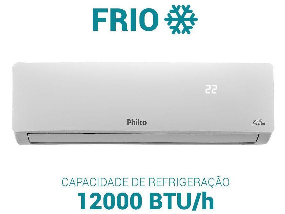 Ar-Condicionado Philco Inverter 12.000 BTUs PAC12QC Quente/Frio — foto 1