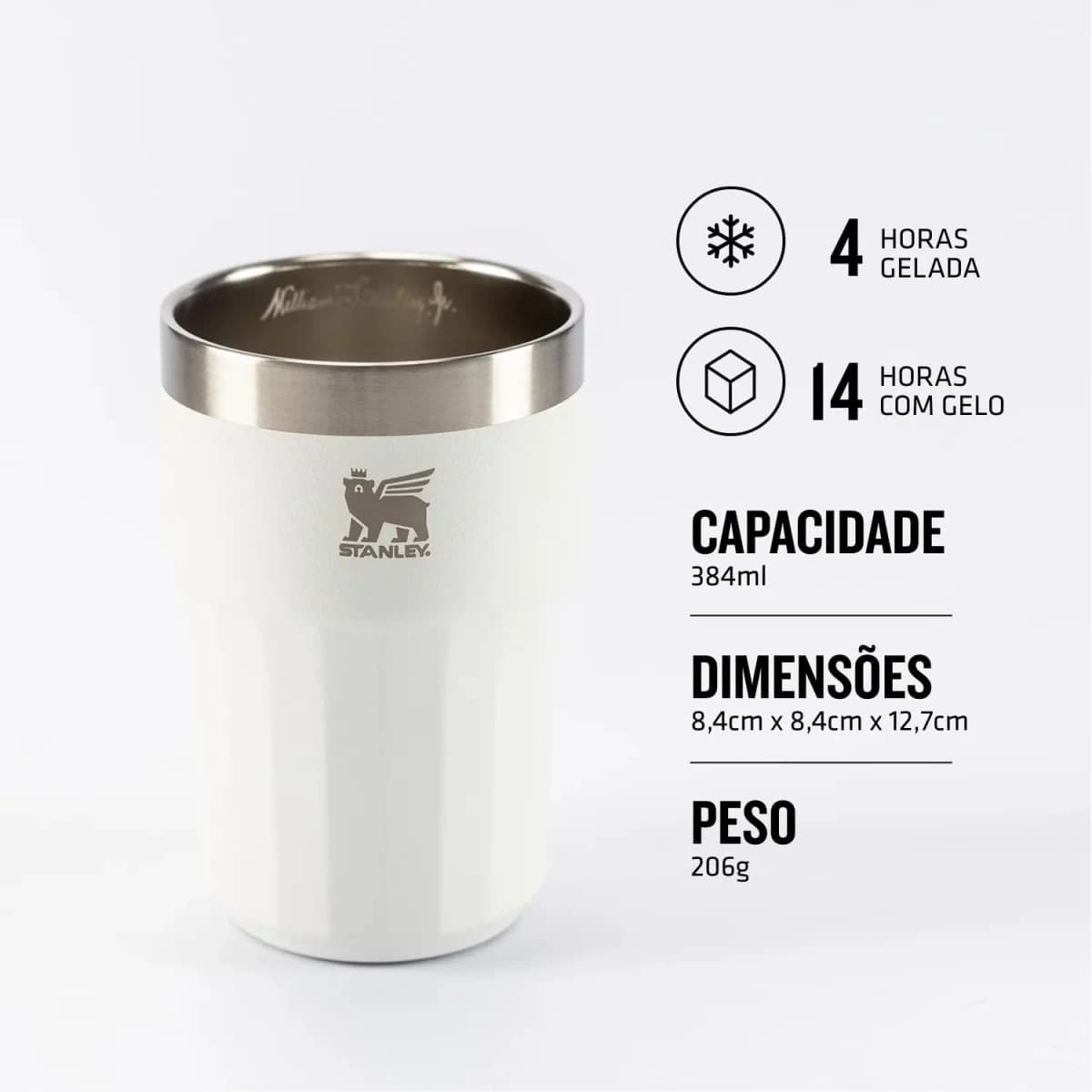 Copo Stanley Beer Tumbler Happy Hour 384ml — foto principal