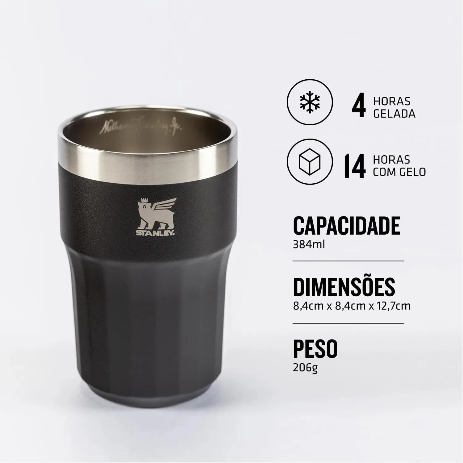 Copo Stanley Beer Tumbler Happy Hour 384ml — foto do catalogo Dom Guima 2