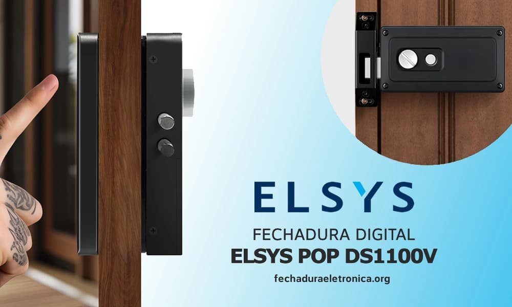 Fechadura Digital Elsys Pop DS1100V — foto 1