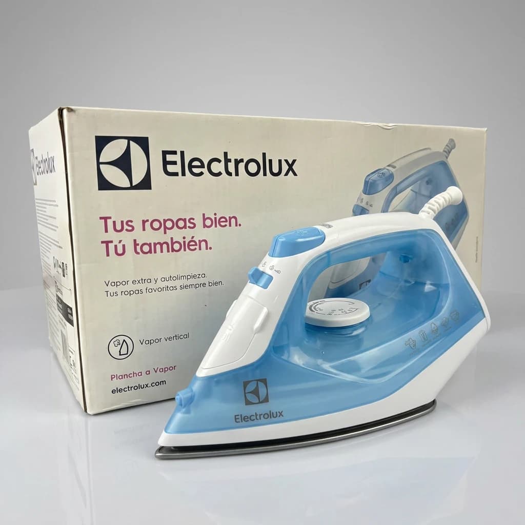 Ferro Electrolux a Vapor e a Seco SIE60 Azul — foto do catalogo Dom Guima 1
