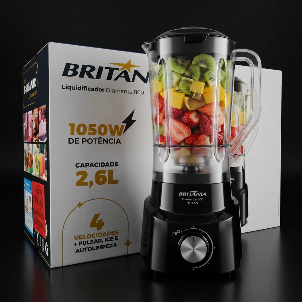 Liquidificador Britânia Diamante 800 — foto do catalogo Dom Guima 1