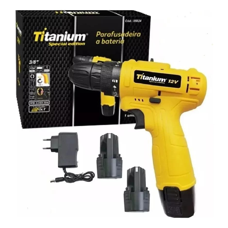 Parafusadeira Titanium 12V 7743 — foto 1