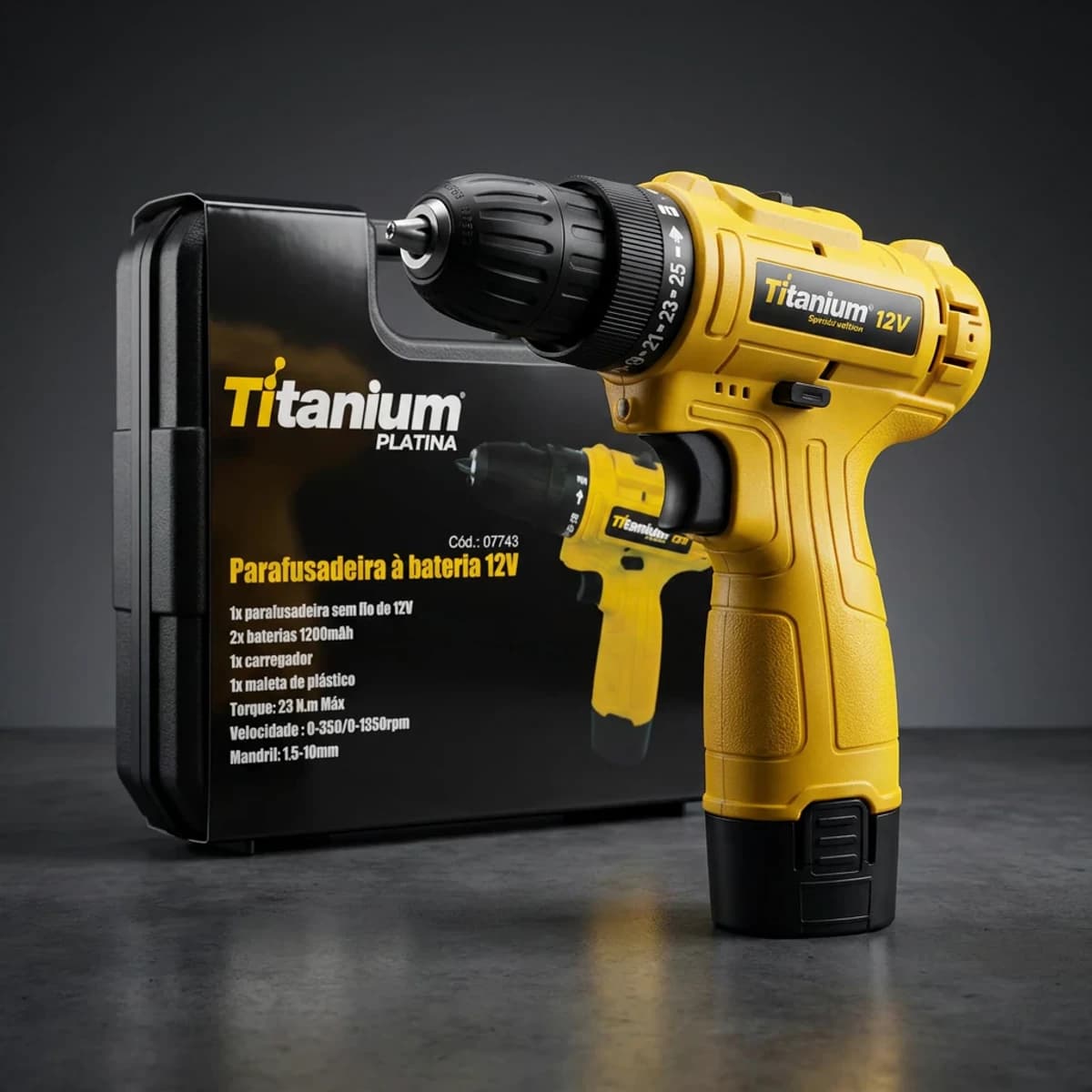 Parafusadeira Titanium 12V 7743 — foto principal