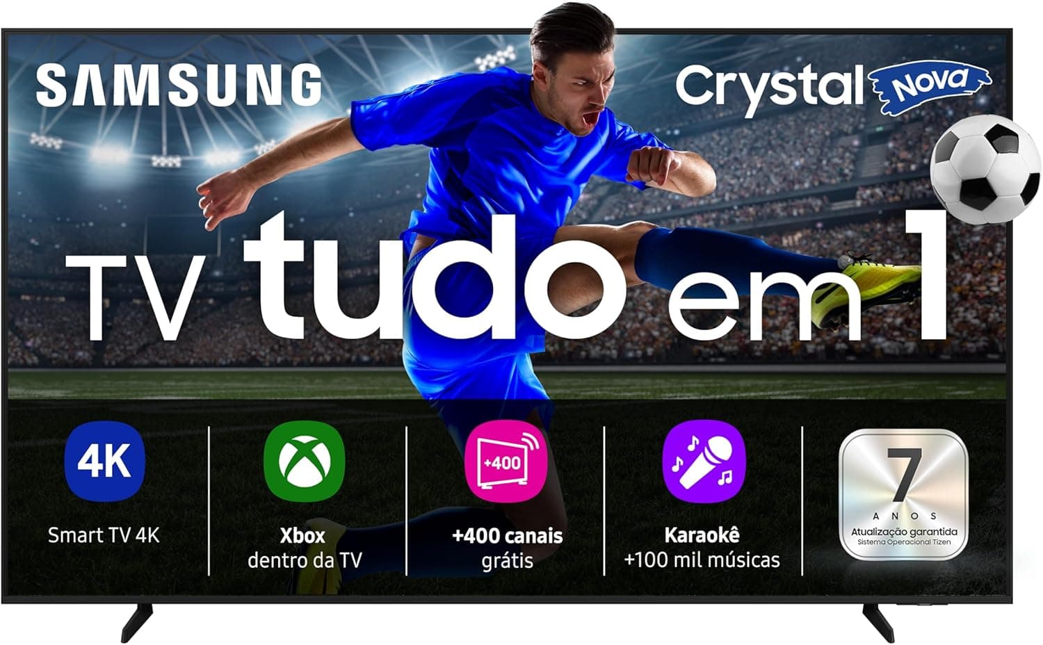 Smart TV Samsung 50" Crystal UHD U8100F — foto 1