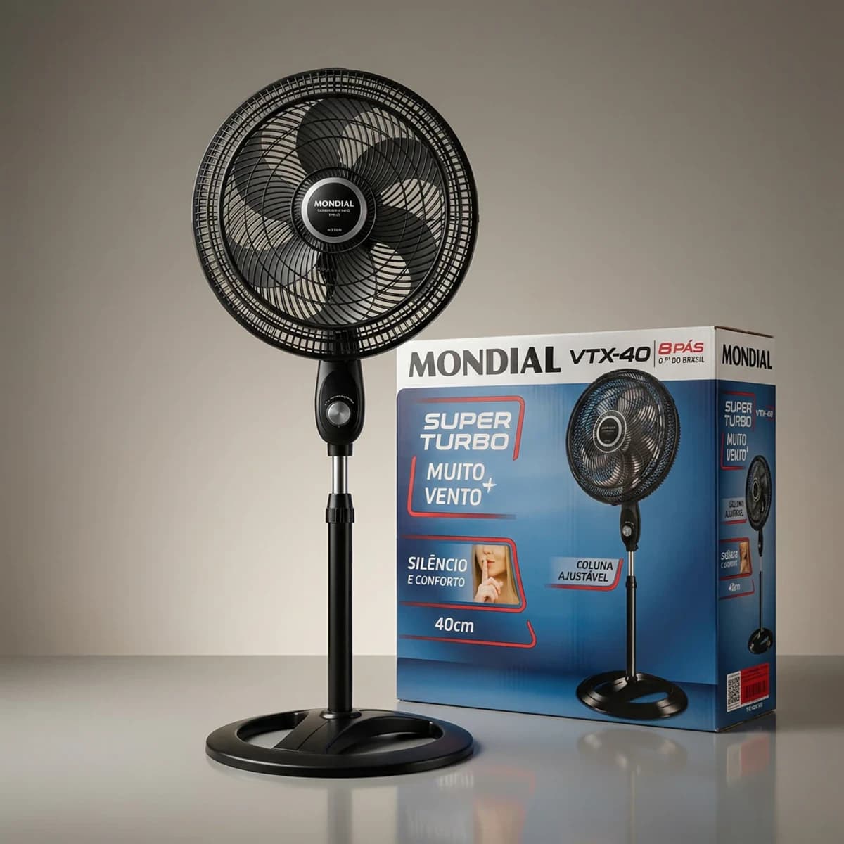 Ventilador de Coluna Mondial Super Turbo VTX-40C-8P — foto principal