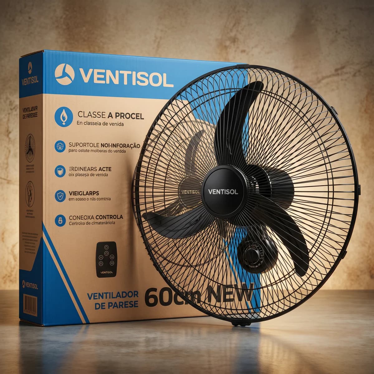 Ventilador de Parede Ventisol Premium 60cm — foto principal